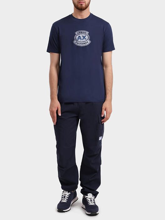 Футболка Armani Exchange XM002776 AF10356 UB096 хлопковая мужская — купить в интернет-магазине Verdistore