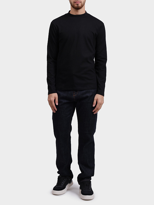 Лонгслив Armani Exchange XM001427 AF10362 UC001 хлопковый мужской — купить в интернет-магазине Verdistore