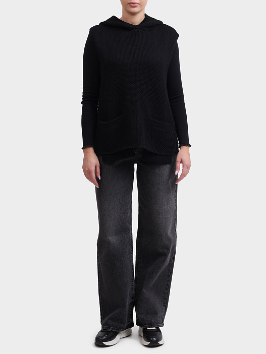 Жилет Armani Exchange XW001161 AF16604 UC001 черный женский — купить в интернет-магазине Verdistore