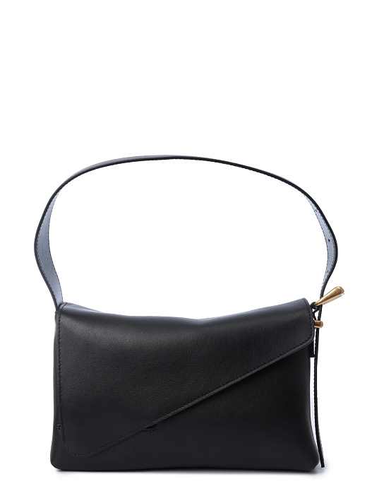 Сумка 24102000132 3200 черная из натуральной кожи  — купить в интернет-магазине Verdistore