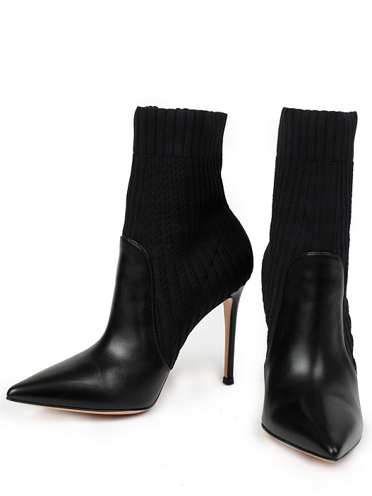 Ботильоны Gianvito Rossi 70305 комбинированные женские — купить в интернет-магазине Verdistore