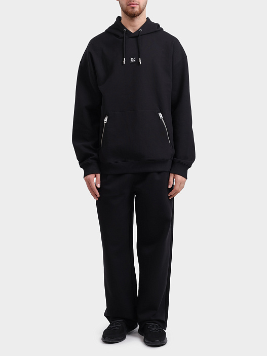 Брюки спортивные Hugo Dargenpan 10267272 черные мужские — купить в интернет-магазине Verdistore