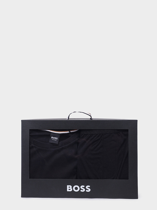 Пижама Boss Xmas Long Set 10251231 01 50550547 001 хлопковая мужская — купить в интернет-магазине Verdistore