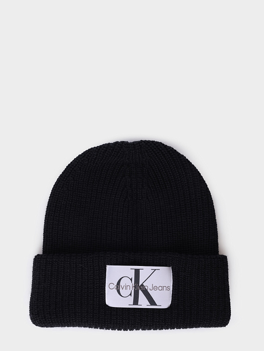 Шапка Calvin Klein Jeans K50K506242 черная мужская — купить в интернет-магазине Verdistore