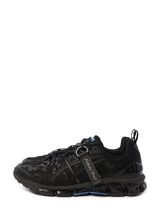 Кроссовки Asics 1201A679 черные мужские с текстильными вставками — купить в интернет-магазине Verdistore