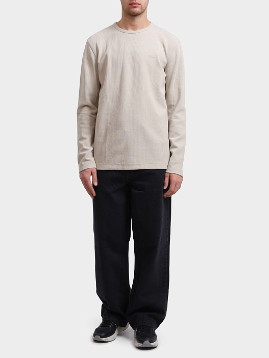 Лонгслив Boss 50520725 271 молочный мужской — купить в интернет-магазине Verdistore