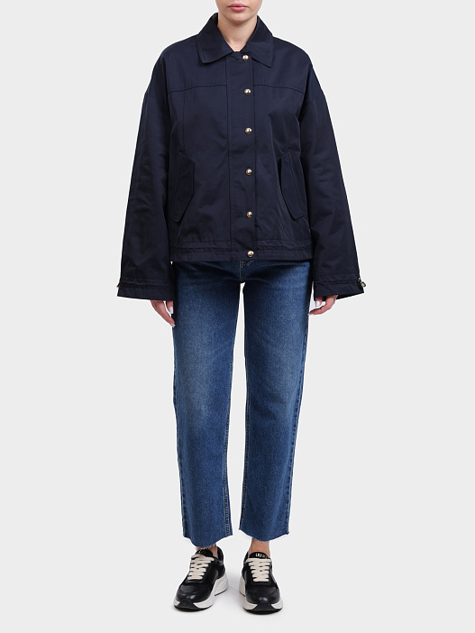 Куртка Liu-Jo TA6147 T2904 93924 синяя женская — купить в интернет-магазине Verdistore