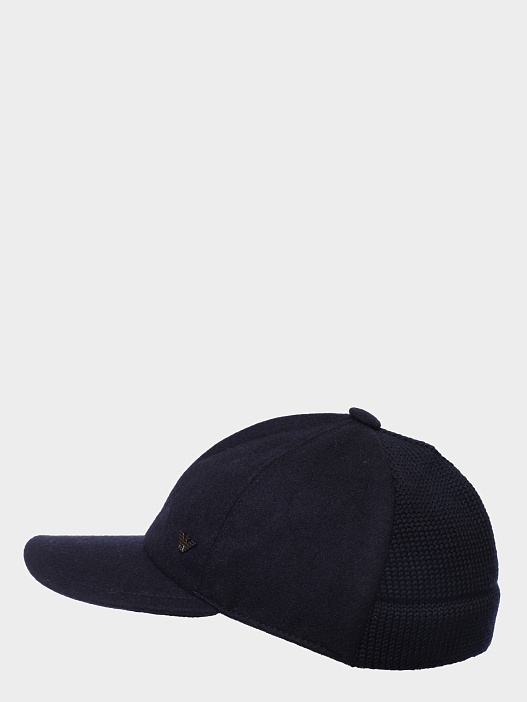 Бейсболка Emporio Armani EM003816 AF19965 UB109 темно-синяя мужская — купить в интернет-магазине Verdistore
