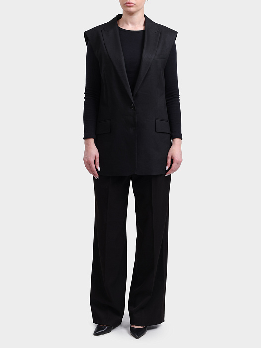 Жилет Hugo 50537621 001 льняной женский — купить в интернет-магазине Verdistore