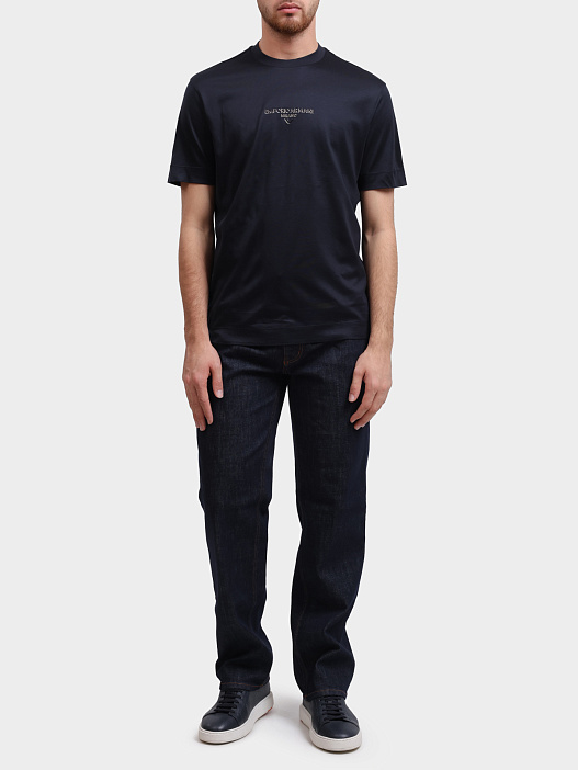 Джинсы Emporio Armani EM000763 AF17493 MB001 темно-синие мужские — купить в интернет-магазине Verdistore