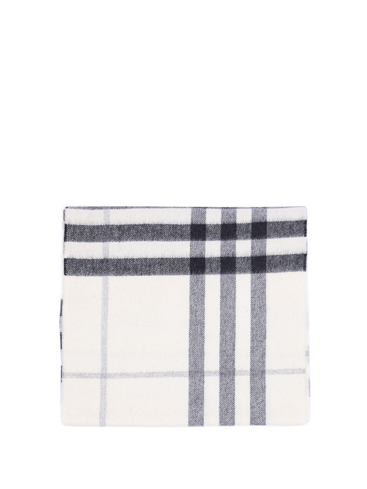 Шарф Burberry 3994123 белый мужской в клетку — купить в интернет-магазине Verdistore