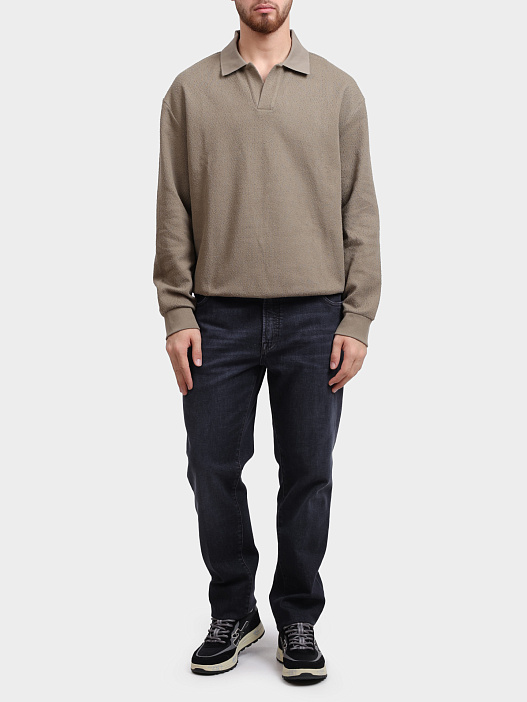 Свитшот Boss 102 10273839 01 50543386 245 коричневый мужской — купить в интернет-магазине Verdistore