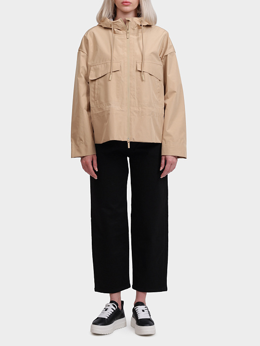 Куртка Armani Exchange XW000417 AF12806 U6218 бежевая женская — купить в интернет-магазине Verdistore