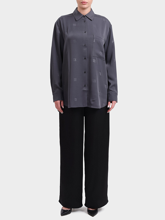 Брюки Hugo 50556673 001 атласные женские — купить в интернет-магазине Verdistore