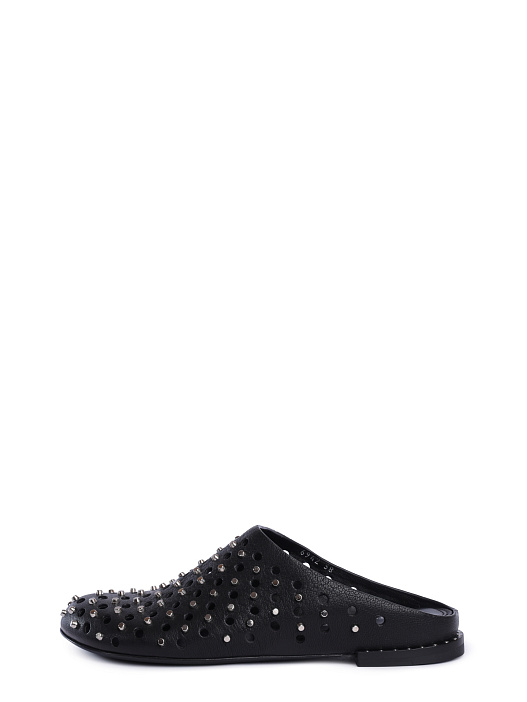 Мюли Premiata M6942 кожаные женские с заклепками — купить в интернет-магазине Verdistore