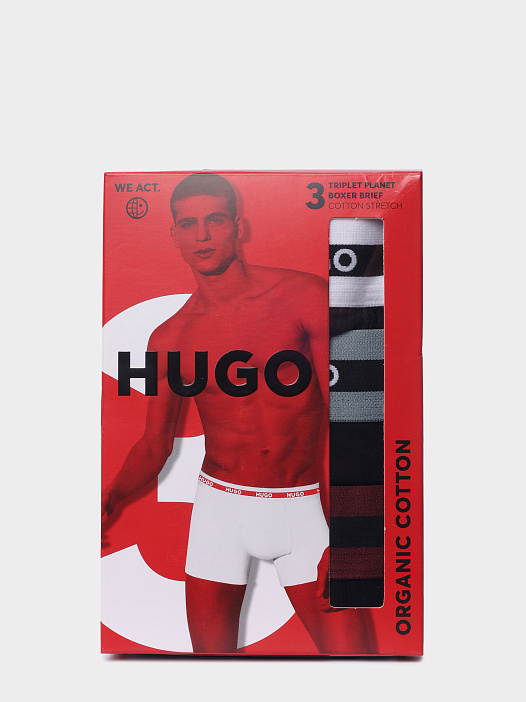 Трусы комплект Hugo 50534694 002 хлопковые мужские — купить в интернет-магазине Verdistore