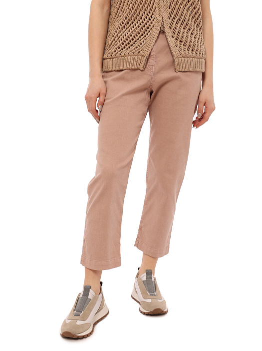 Джинсы Brunello Cucinelli MA080P5267 розовые женские — купить в интернет-магазине Verdistore