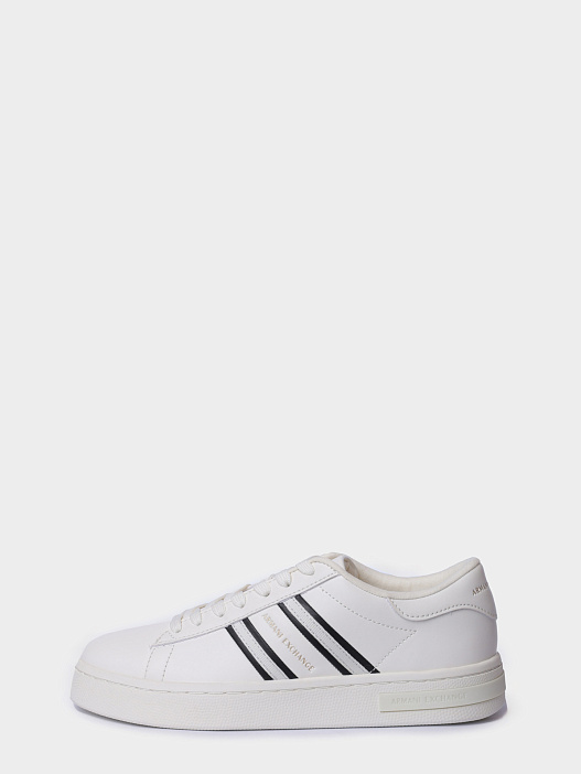 Кеды Armani Exchange XW002231 AF21421 M0017 белые женские — купить в интернет-магазине Verdistore