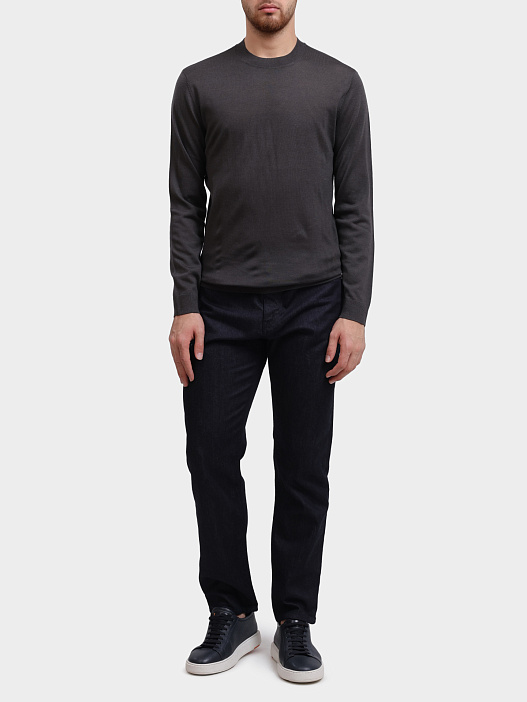 Джемпер Emporio Armani EM001957 AF14114 U8122 шерстяной мужской — купить в интернет-магазине Verdistore