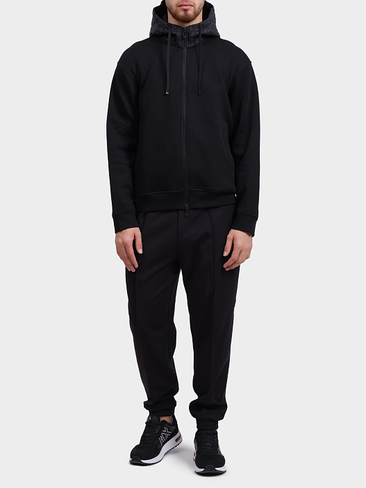 Мастерка Armani Exchange XM001891 AF10818 UC001 черная мужская — купить в интернет-магазине Verdistore