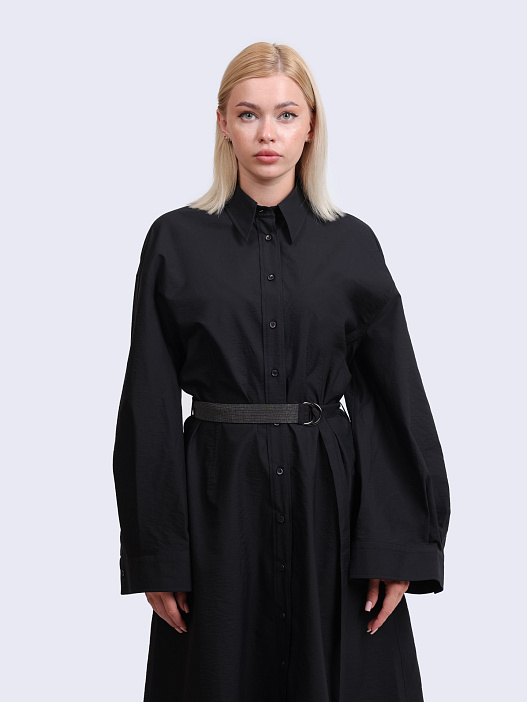 Платье Brunello Cucinelli M0F79AHB46 хлопковое женское — купить в интернет-магазине Verdistore