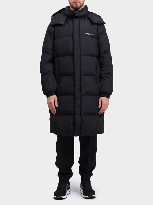 Пуховик Armani Exchange XM001846 AF16340 UC001 черный мужской — купить в интернет-магазине Verdistore