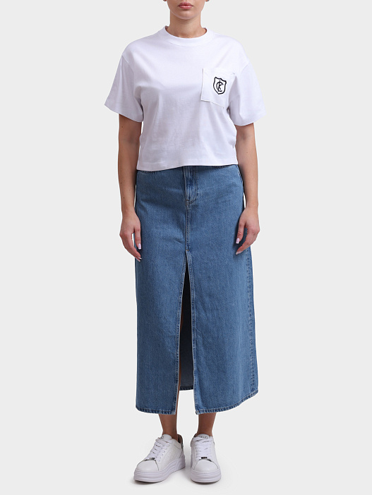 Футболка Calvin Klein Jeans LV047B847G YAA хлопковая женская — купить в интернет-магазине Verdistore