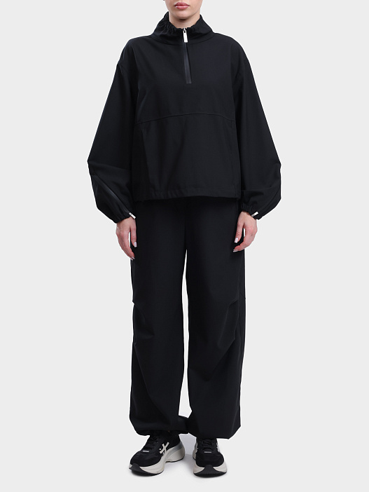 Брюки Herno Laminar PT00059DL 12847 9300 черные женские — купить в интернет-магазине Verdistore