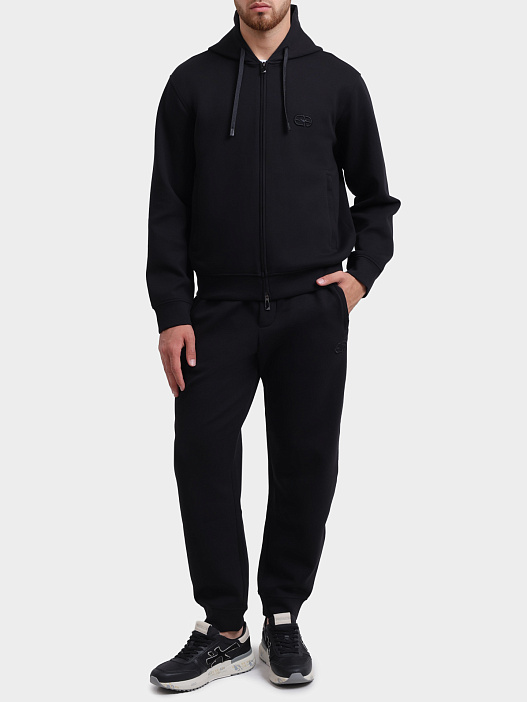 Мастерка Emporio Armani EM004538 AF10013 UC001 хлопковая мужская — купить в интернет-магазине Verdistore
