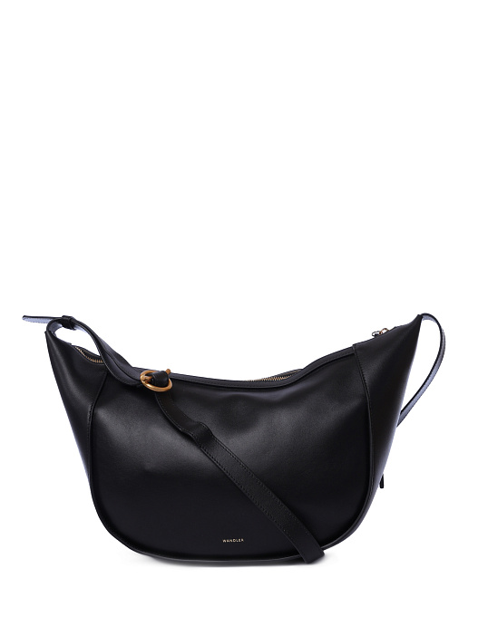 Сумка 24108000098 3200 черная из мягкой кожи — купить в интернет-магазине Verdistore