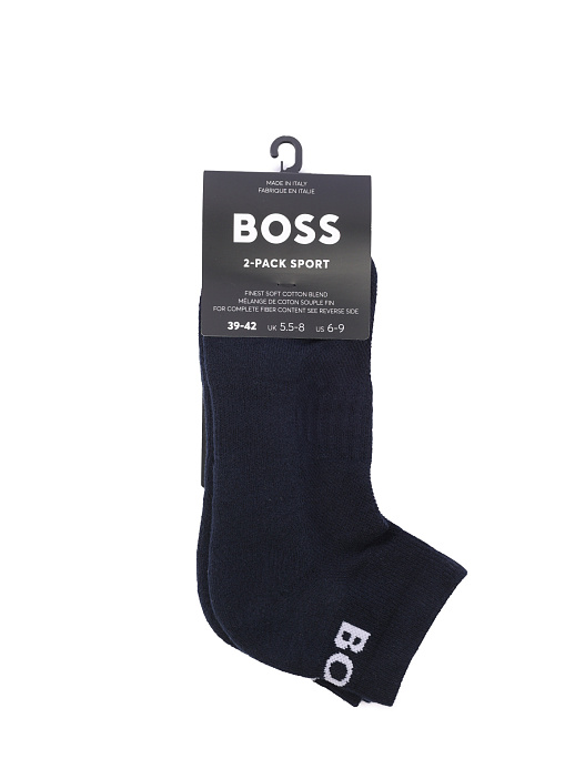 Носки Boss 50491207 401 хлопковые мужские с логотипом — купить в интернет-магазине Verdistore