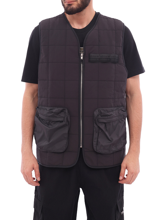 Жилет Adidas H11509 мужской стеганый с объемными карманами — купить в интернет-магазине Verdistore