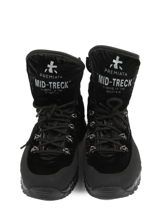 Ботинки Premiata MID TRECK W 167 черные женские — купить в интернет-магазине Verdistore