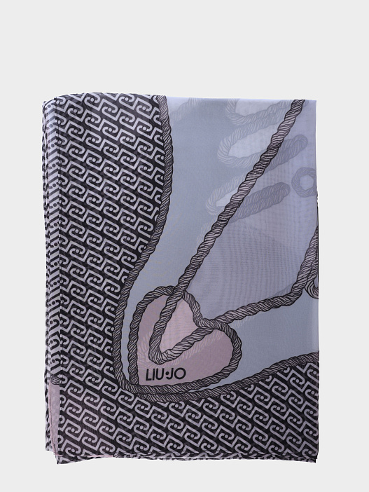 Платок Liu-Jo 2A6038 T2745 22222 серый женский — купить в интернет-магазине Verdistore