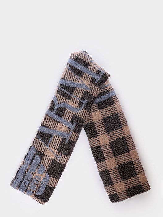 Шарф Emporio Armani EM003852 AF20016 F6138 клетчатый мужской — купить в интернет-магазине Verdistore