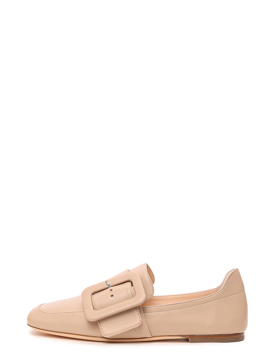 Балетки AGL D834063PCSOFTY 0551 светло-бежевые женские с пряжкой — купить в интернет-магазине Verdistore