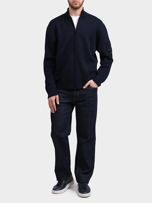 Кардиган C.P. Company 19CMKN202A мужской на молнии — купить в интернет-магазине Verdistore