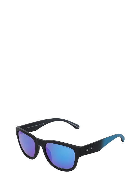 Очки Armani Exchange 0AX4115SU83252554 солнцезащитные с синим градиентом — купить в интернет-магазине Verdistore
