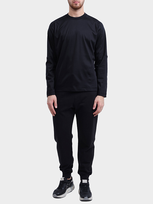 Лонгслив Herno Laminar JG00074UL 52132 9300 черный мужской — купить в интернет-магазине Verdistore