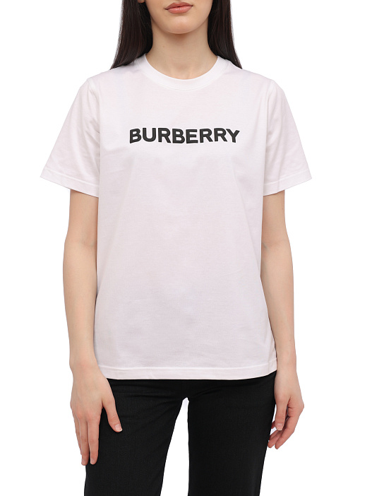 Футболка Burberry 8056724 A1464 хлопковая женская — купить в интернет-магазине Verdistore