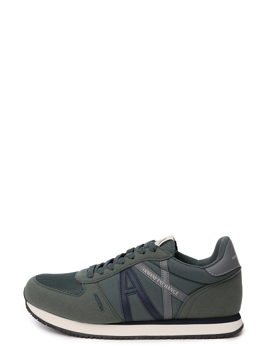 Кроссовки Armani Exchange XUX017 XCC68 T156 мужские текстильные с логотипом — купить в интернет-магазине Verdistore