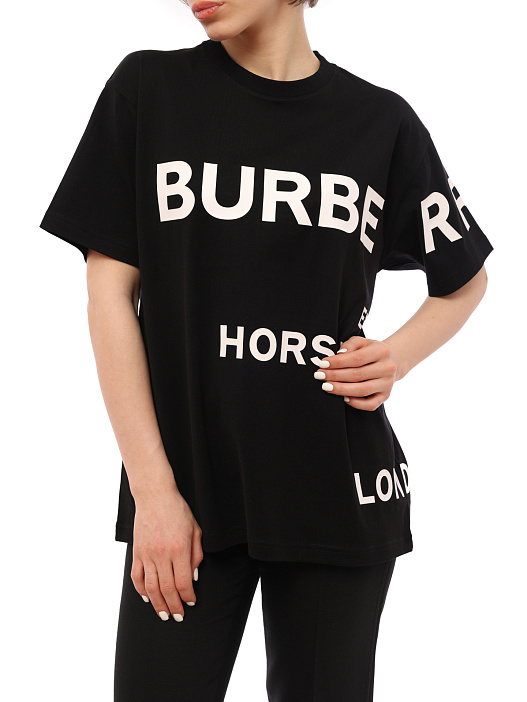Футболка Burberry 8040764 A1189 хлопковая женская — купить в интернет-магазине Verdistore