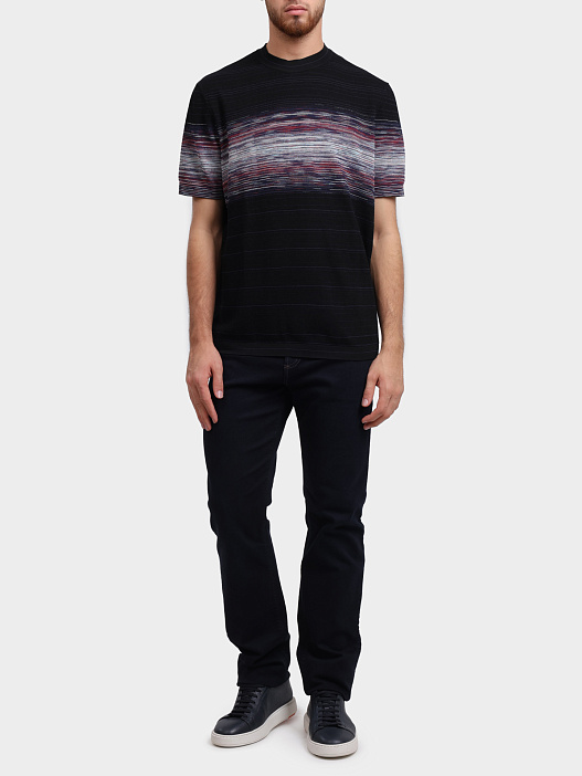 Футболка MISSONI US25SL06 BK044K S91NC хлопковая мужская — купить в интернет-магазине Verdistore