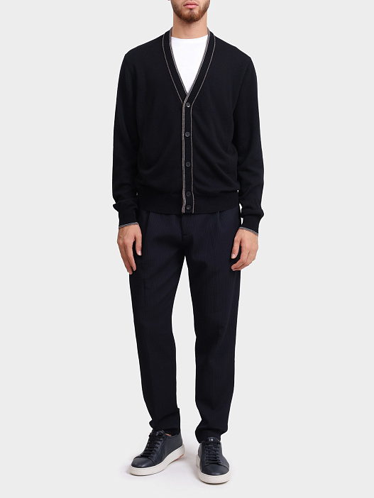 Кардиган Peserico R59401F12 9A470 63А шерстяной мужской — купить в интернет-магазине Verdistore