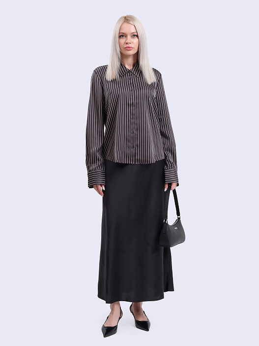 Юбка Remna-1 10263720 01 50534585 001 с эластичным поясом и потайной молнией сбоку — купить в интернет-магазине Verdistore