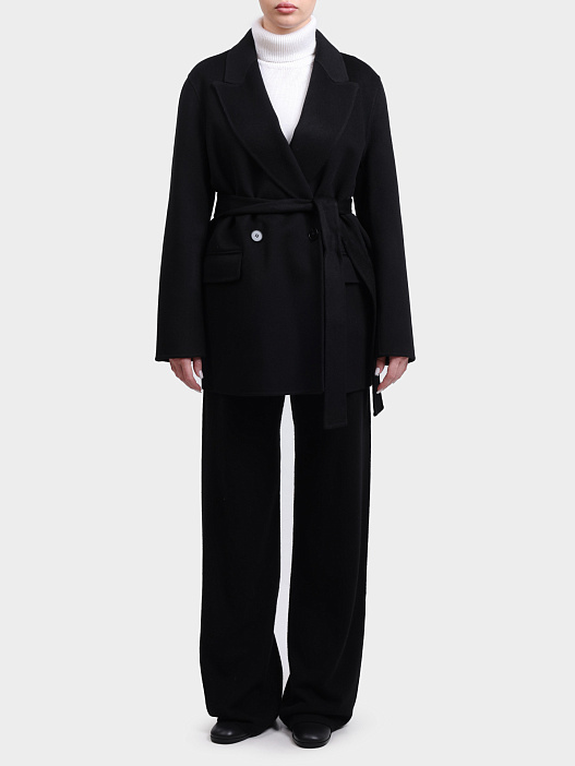 Полупальто Alpha Studio AD-4692N 2002 черное женское — купить в интернет-магазине Verdistore