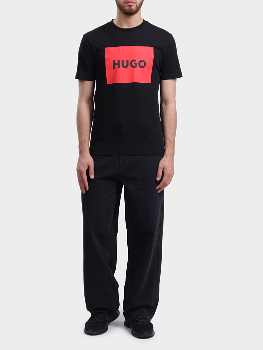 Футболка Hugo 50467952 001 хлопковая мужская — купить в интернет-магазине Verdistore