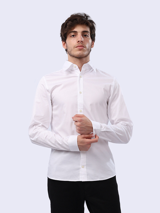 Рубашка Diesel A146350QFAV100 белая мужская — купить в интернет-магазине Verdistore