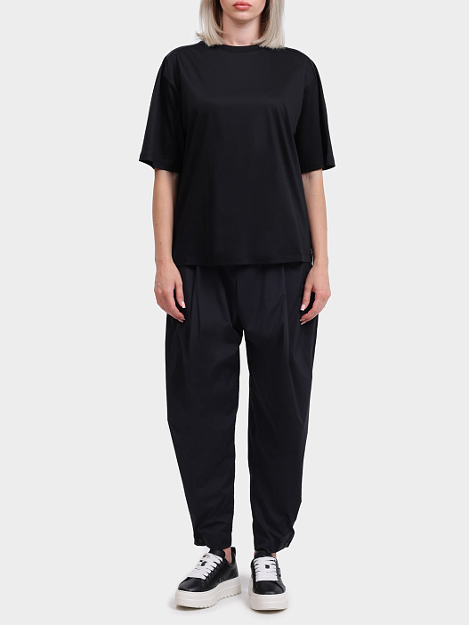 Футболка Herno JG00049DL 52096 9300 хлопковая женская — купить в интернет-магазине Verdistore