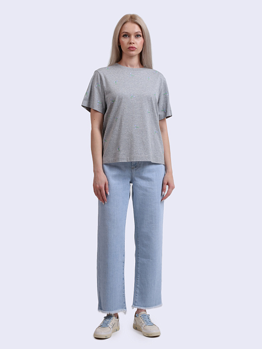 Джинсы MARELLA MOM 006 голубые женские — купить в интернет-магазине Verdistore